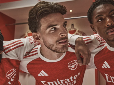 Arsenal's new red and white home kit: Lighten my wallet now 