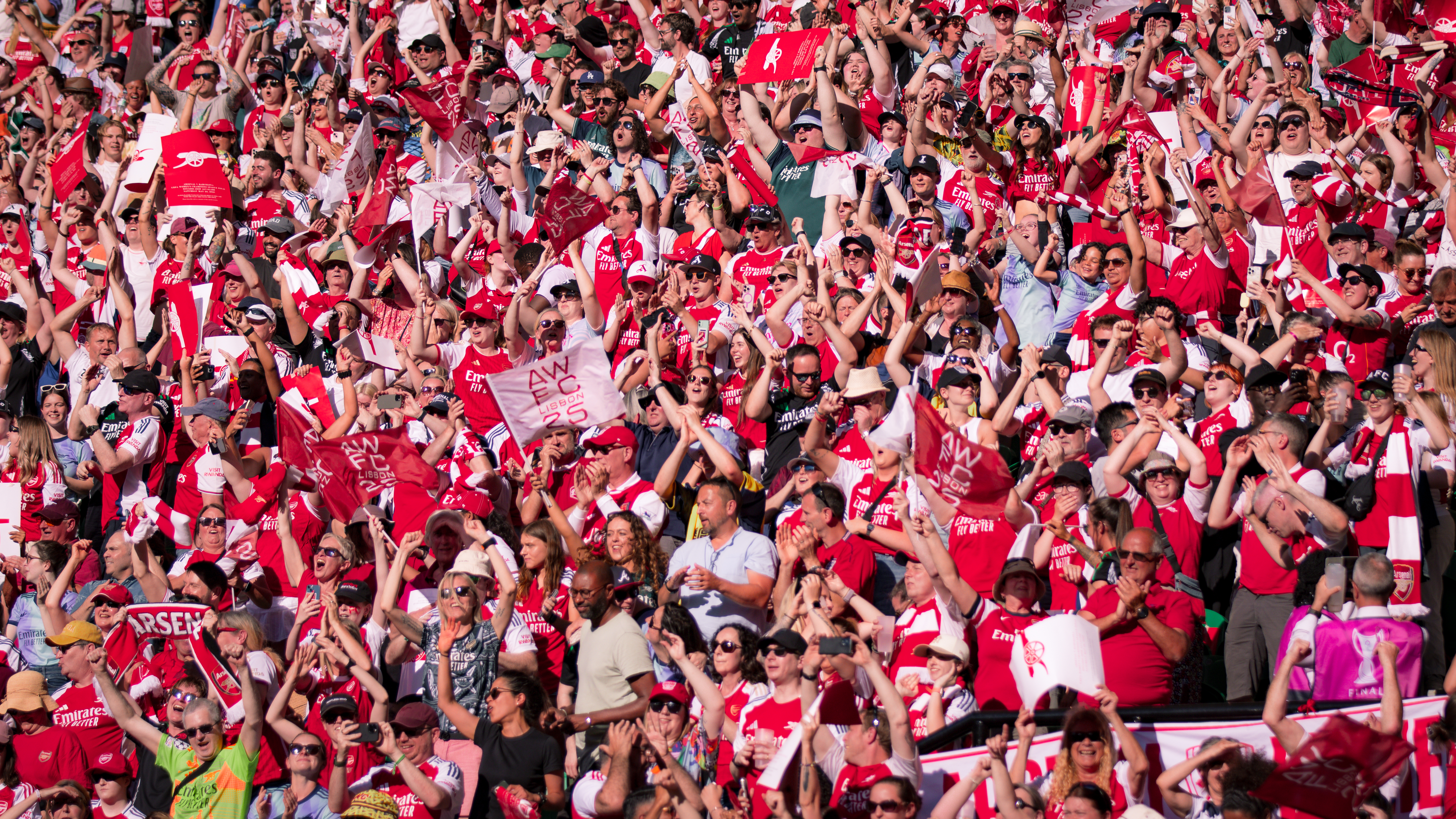 Arsenal Women win 2025 Champions League after beating Barcelona in Lisbon 