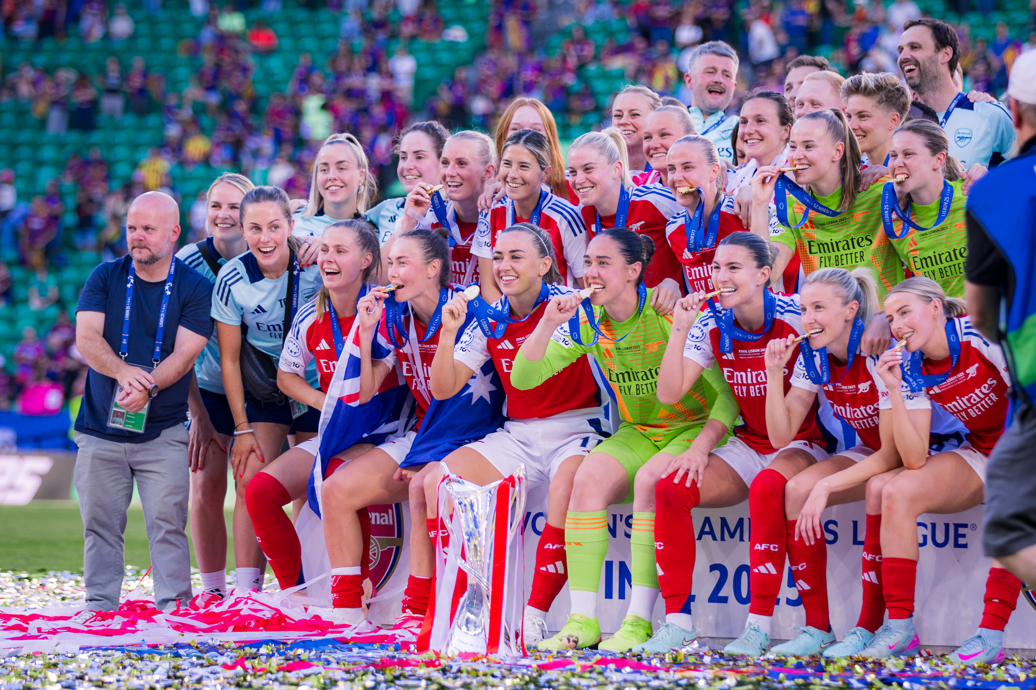 Arsenal Women are Champions of Europe as the Class of 2025 make history in Lisbon