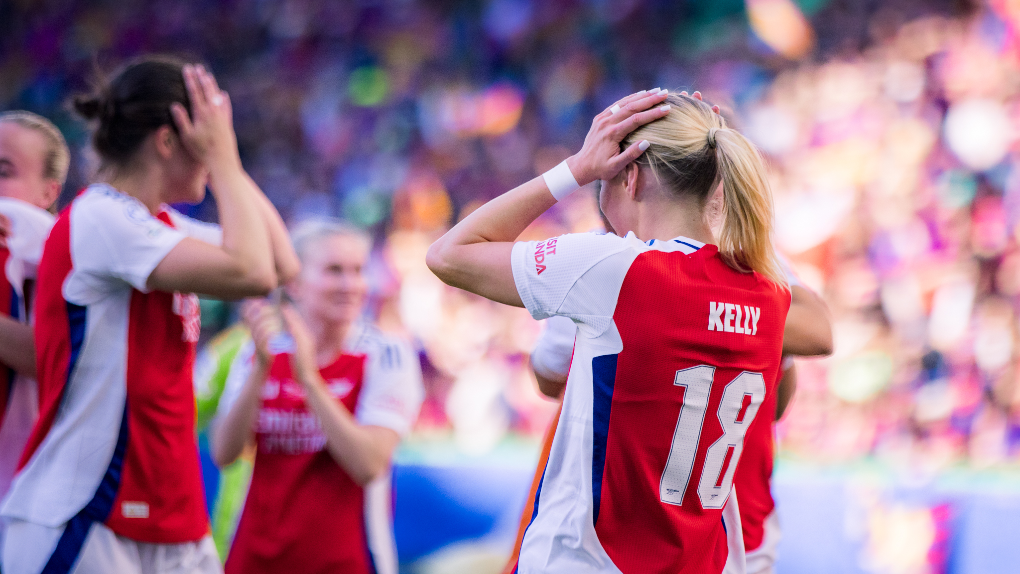 From Academy to Europe: Chloe Kelly on Arsenal’s historic UWCL night