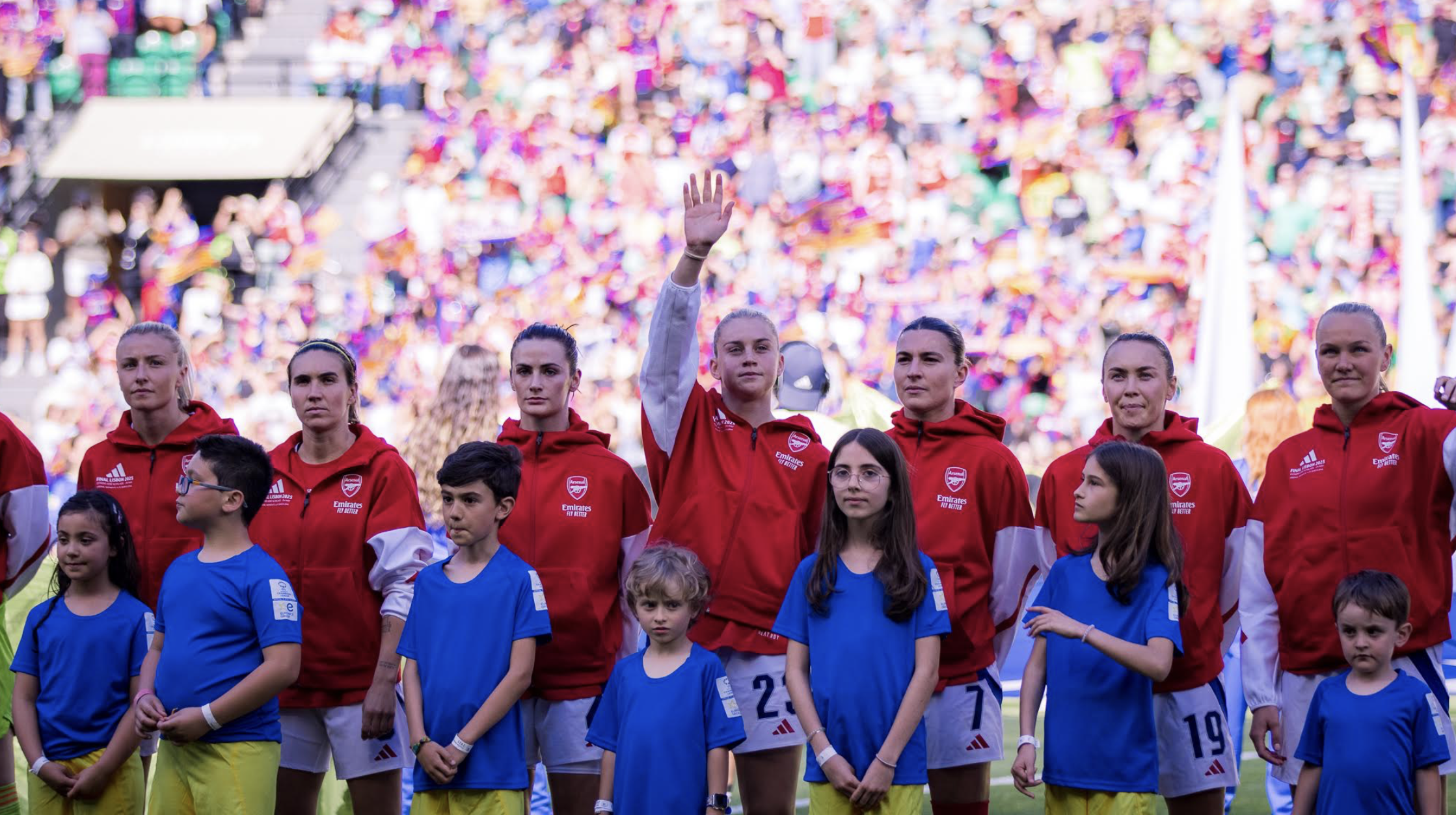 GALLERY: Arsenal Women 2025 Champions League winners - Part One 