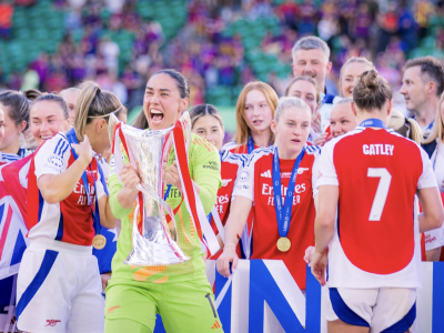 GALLERY: Arsenal Women lift 2025 Champions League trophy - Part Two 