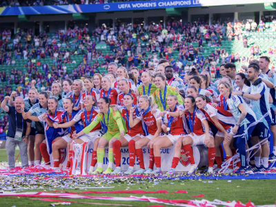 GALLERY: Arsenal Women lift 2025 Champions League trophy - Part Two 