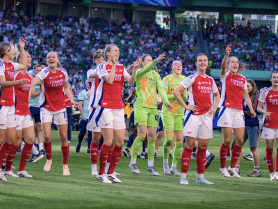 GALLERY: Arsenal Women lift 2025 Champions League trophy - Part Two 