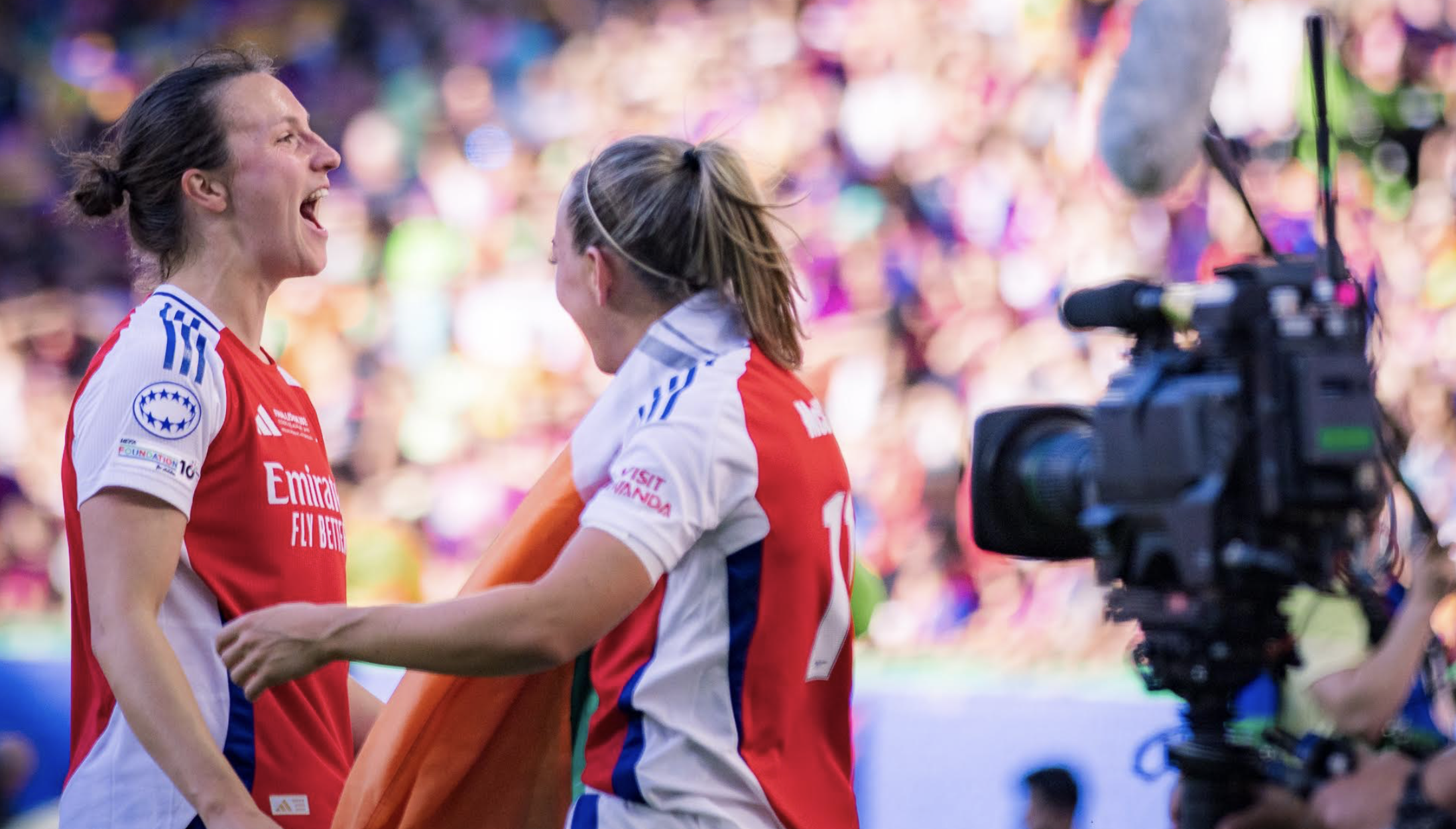 GALLERY: Arsenal Women lift 2025 Champions League trophy - Part Two 