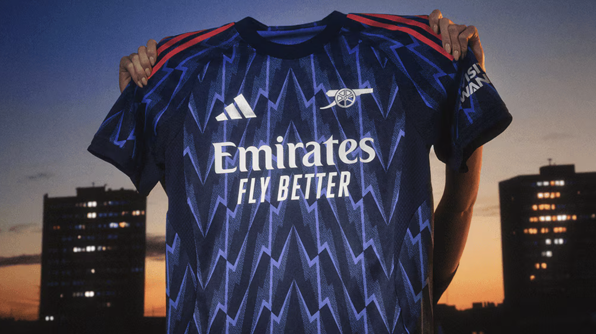 Arsenal unveil new Adidas away kit - but still no move back to traditional yellow and blue