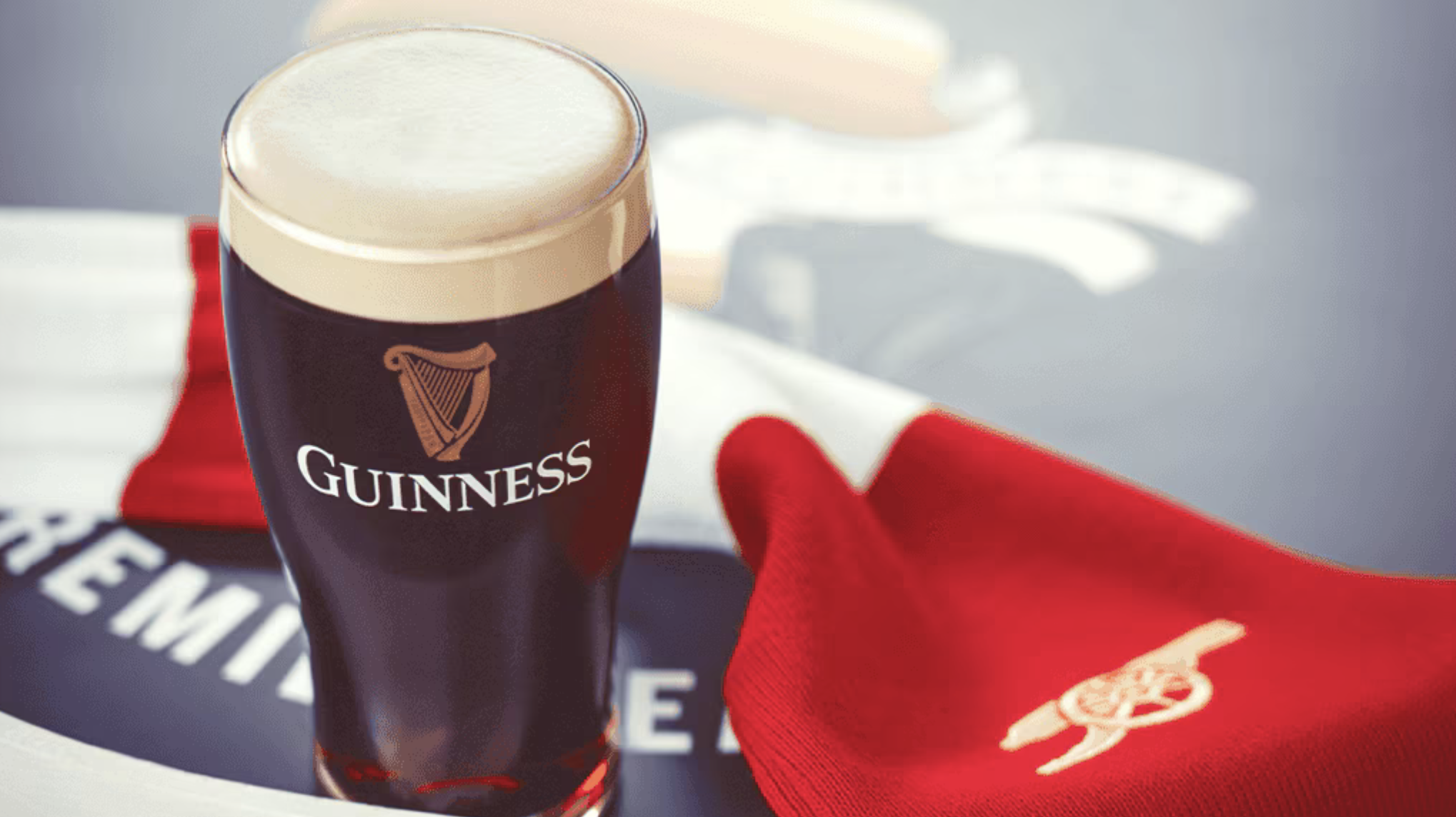 Guinness become Arsenal club partner 