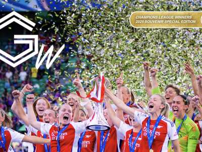 Getcha Gooner: Souvenir issue celebrating Arsenal Women's Champions League glory out now