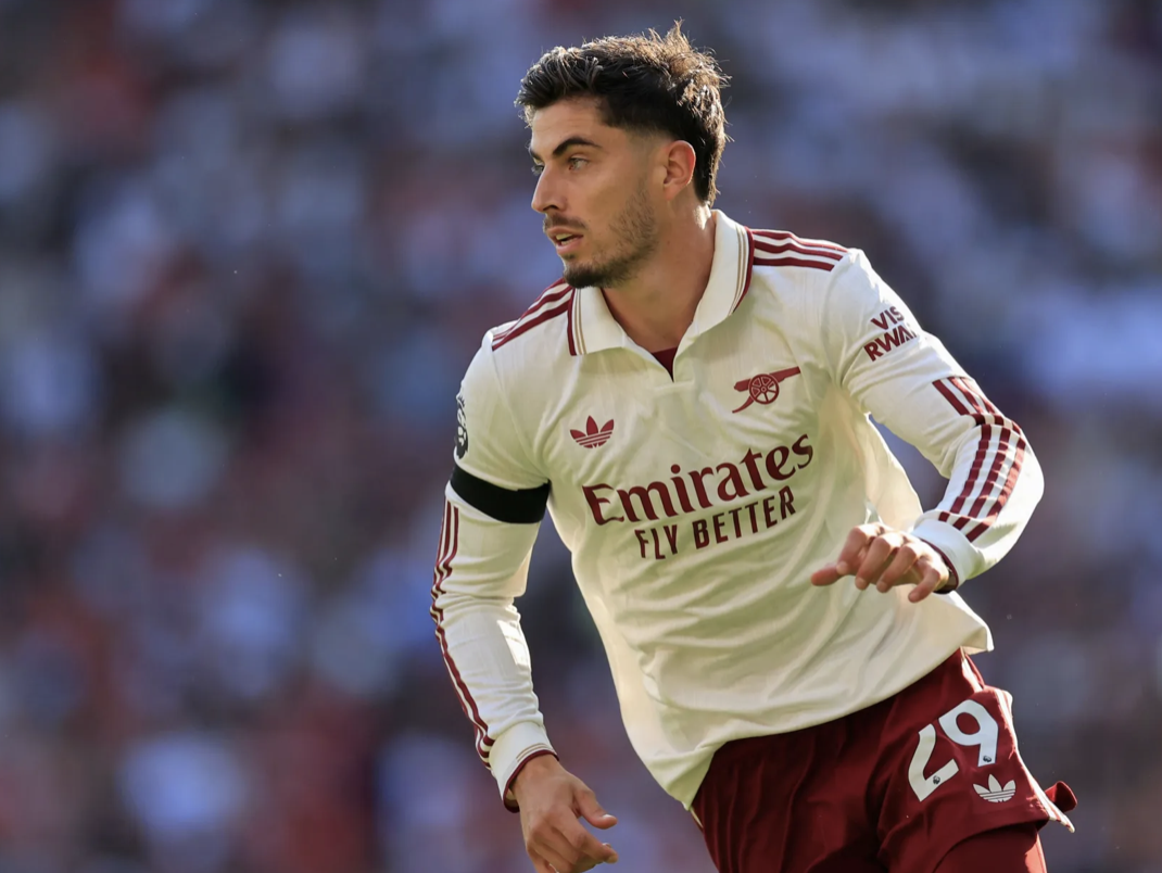 Arsenal suffer injury blow with Kai Havertz set for spell on sidelines 