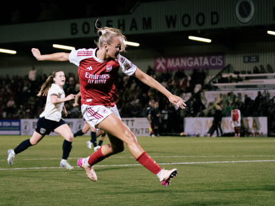 Ten of the Best: Suzy Lycett's best shots from Arsenal Women 2-0 West Ham 