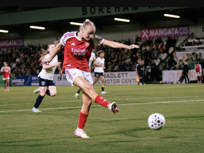 Ten of the Best: Suzy Lycett's best shots from Arsenal Women 2-0 West Ham 