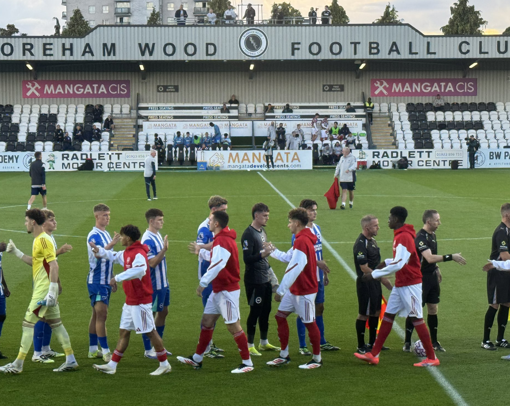 Live: Arsenal U21s vs Brighton U21