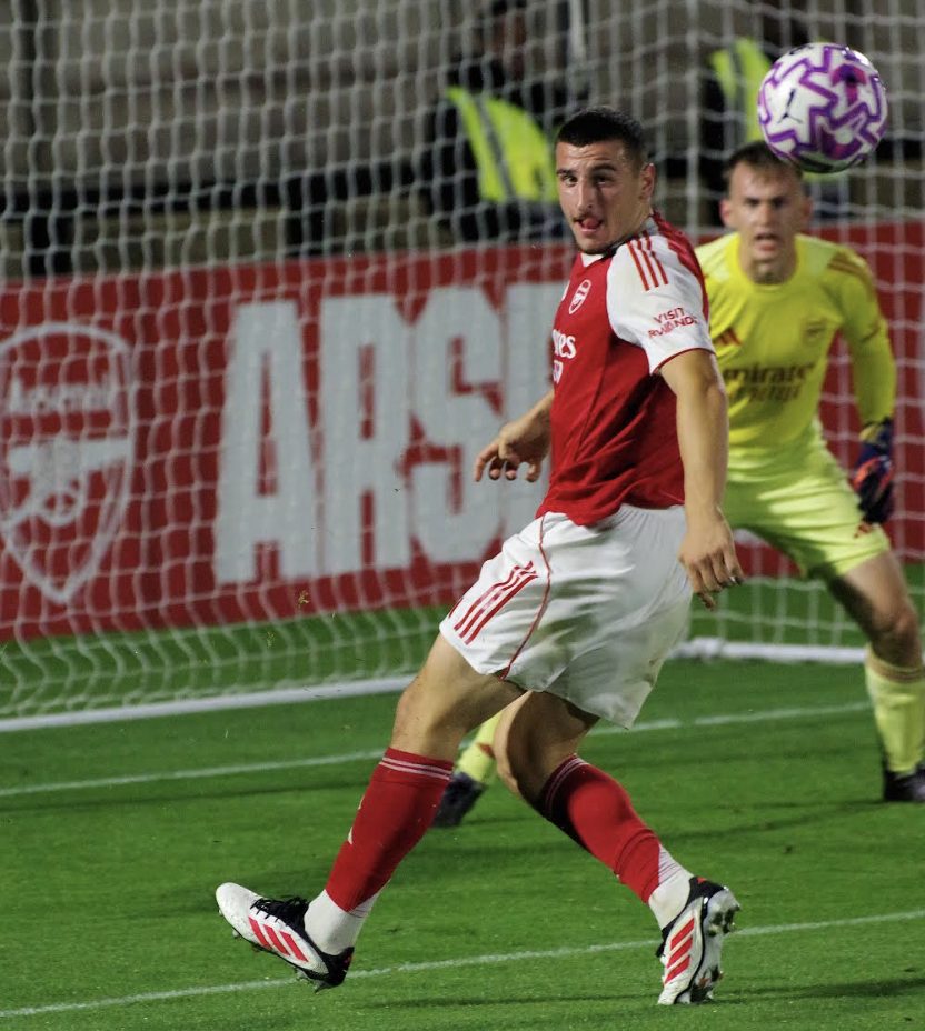 Arsenal Academy Gallery as Albert Stuivenberg visits Meadow Park to study talented Young Guns 