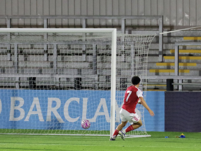 Arsenal Academy Gallery as Albert Stuivenberg visits Meadow Park to study talented Young Guns 