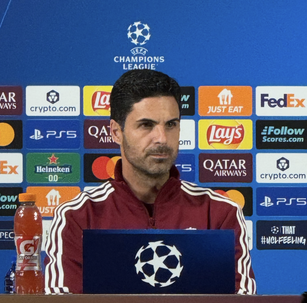 Arsenal boss Arteta speaks in Bilbao ahead of Champions League clash at San Mames 