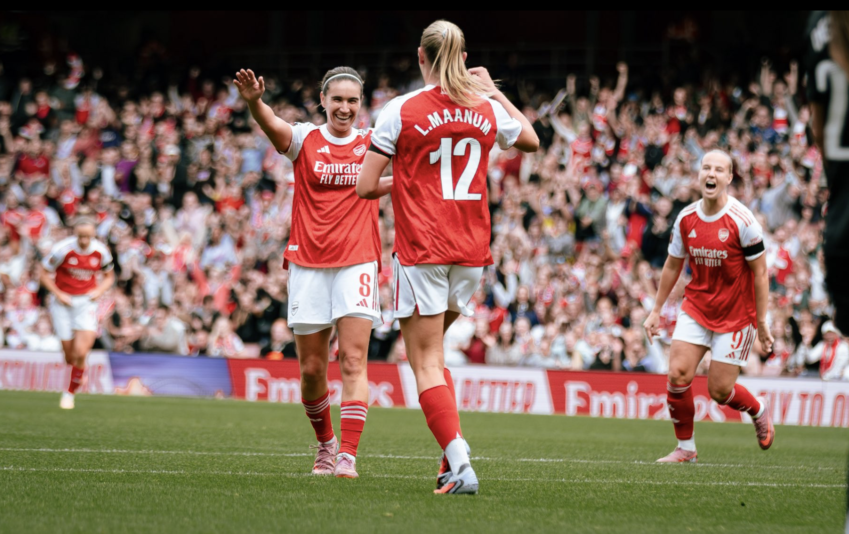 Arsenal Women 1-1 Aston Villa Women: Lucy Parker's late WSL leveller denies Gunners 