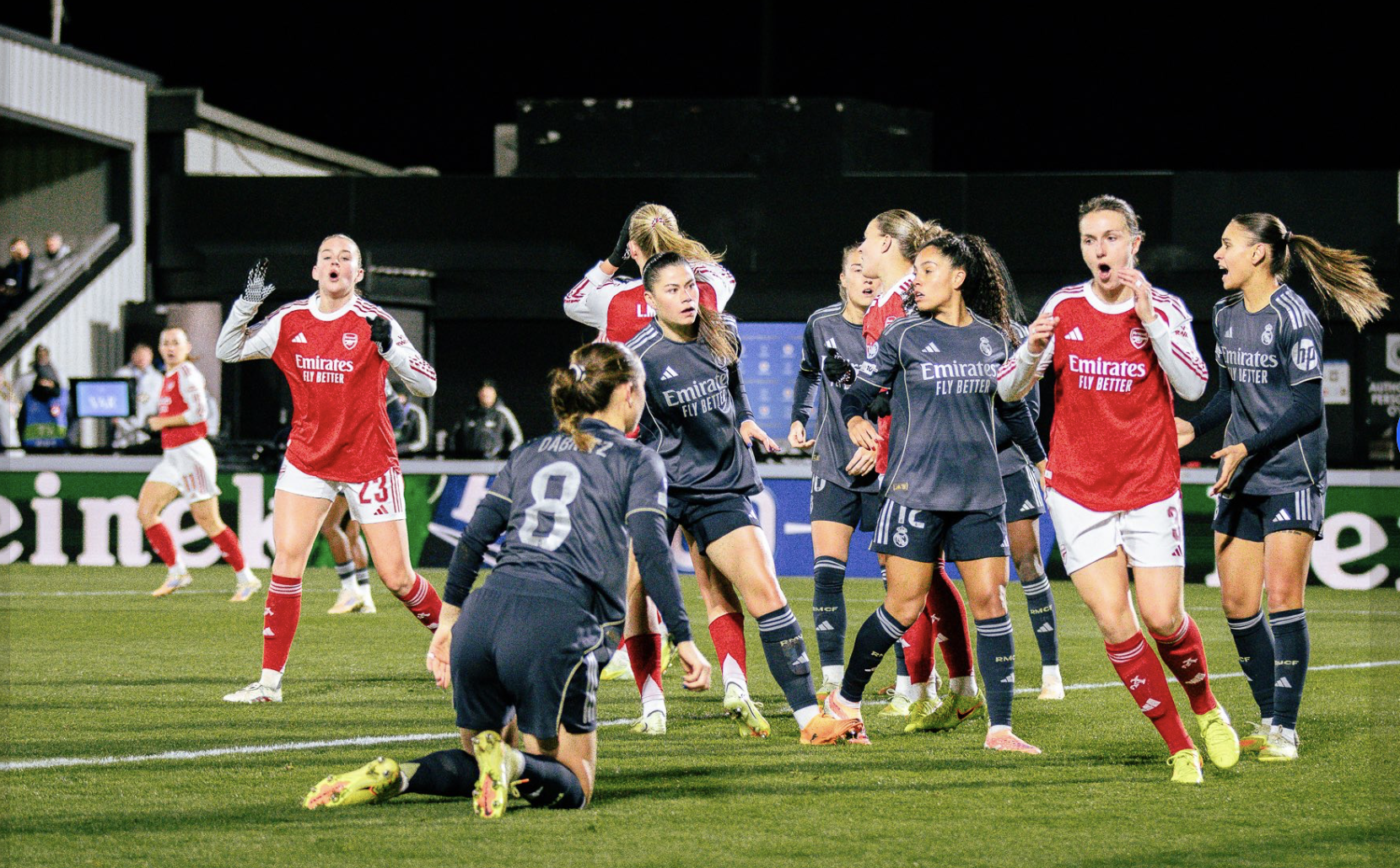 Suzy Lycett's 15 of the Best from Arsenal Women's Champions League comeback win over Real Madrid  