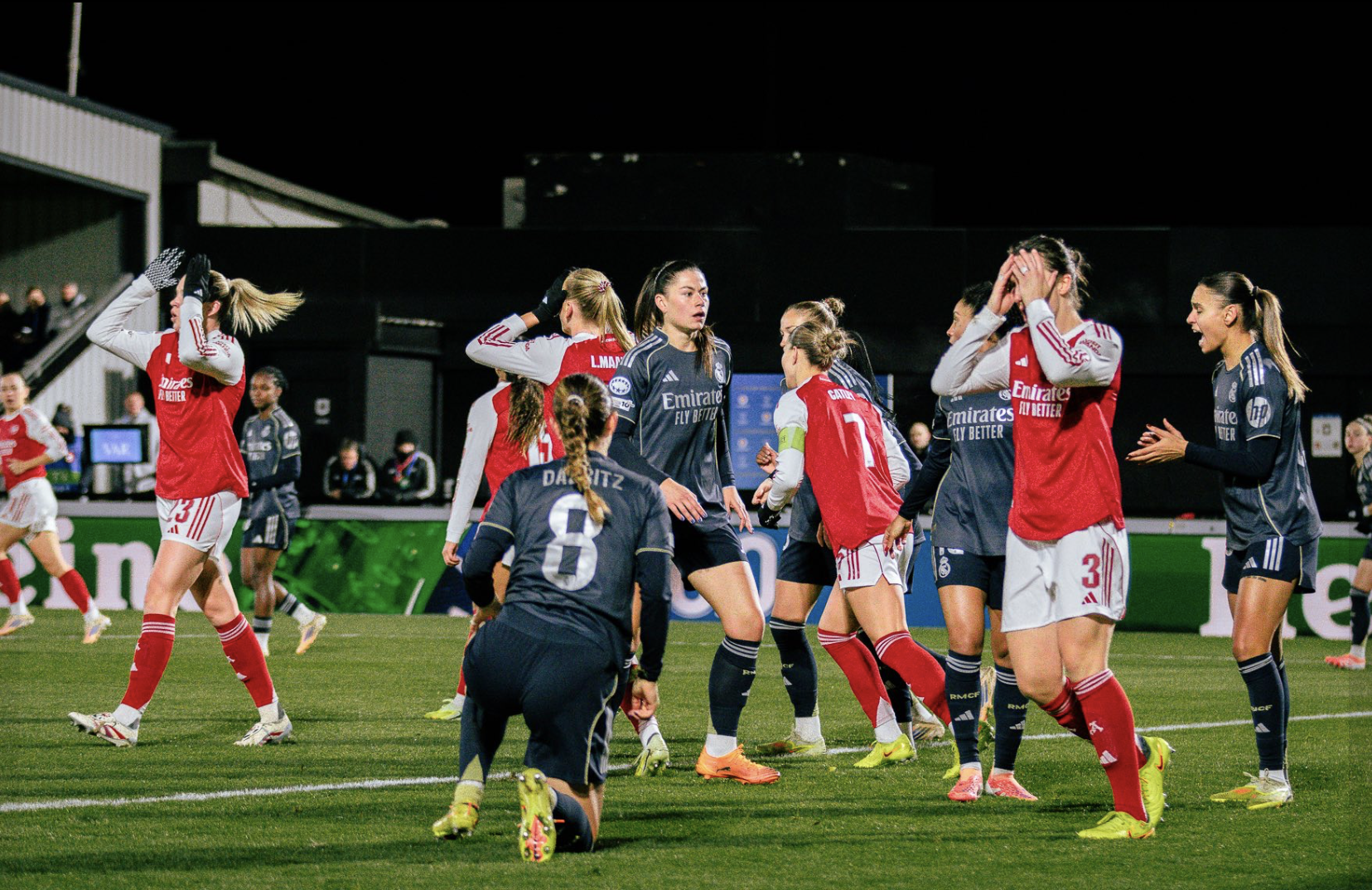 Suzy Lycett's 15 of the Best from Arsenal Women's Champions League comeback win over Real Madrid  