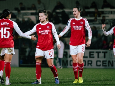 Gallery: The best shots from Arsenal Women vs Manchester United by Suzy Lycett