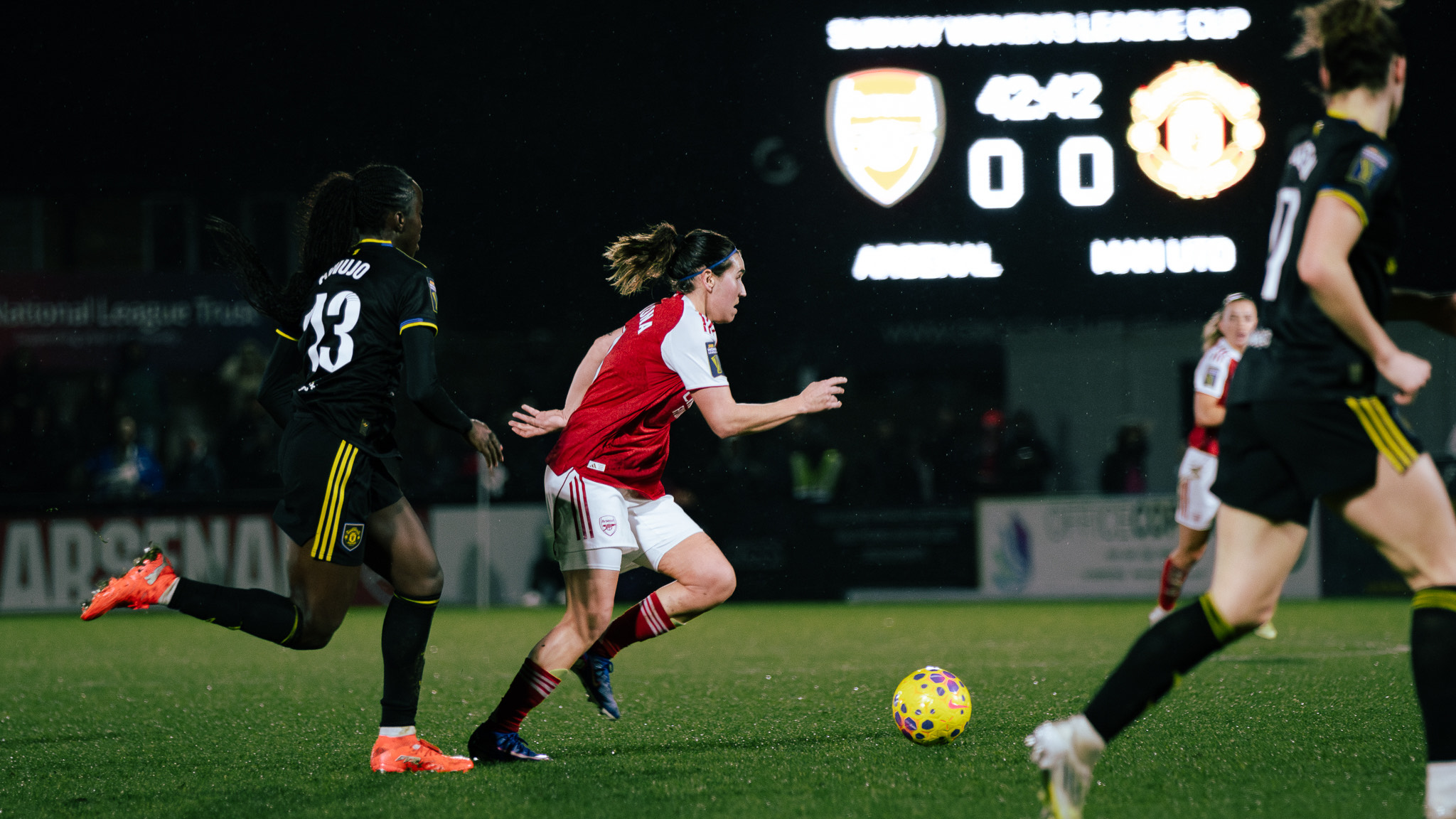 Gallery: The best shots from Arsenal Women vs Manchester United by Suzy Lycett