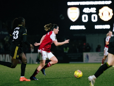 Gallery: The best shots from Arsenal Women vs Manchester United by Suzy Lycett