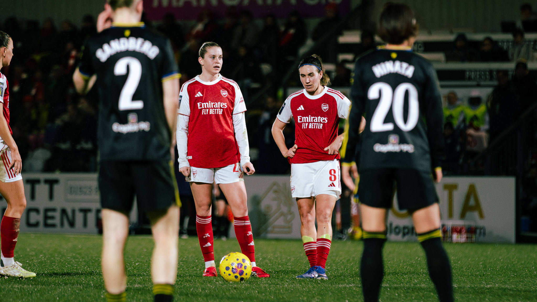Gallery: The best shots from Arsenal Women vs Manchester United by Suzy Lycett