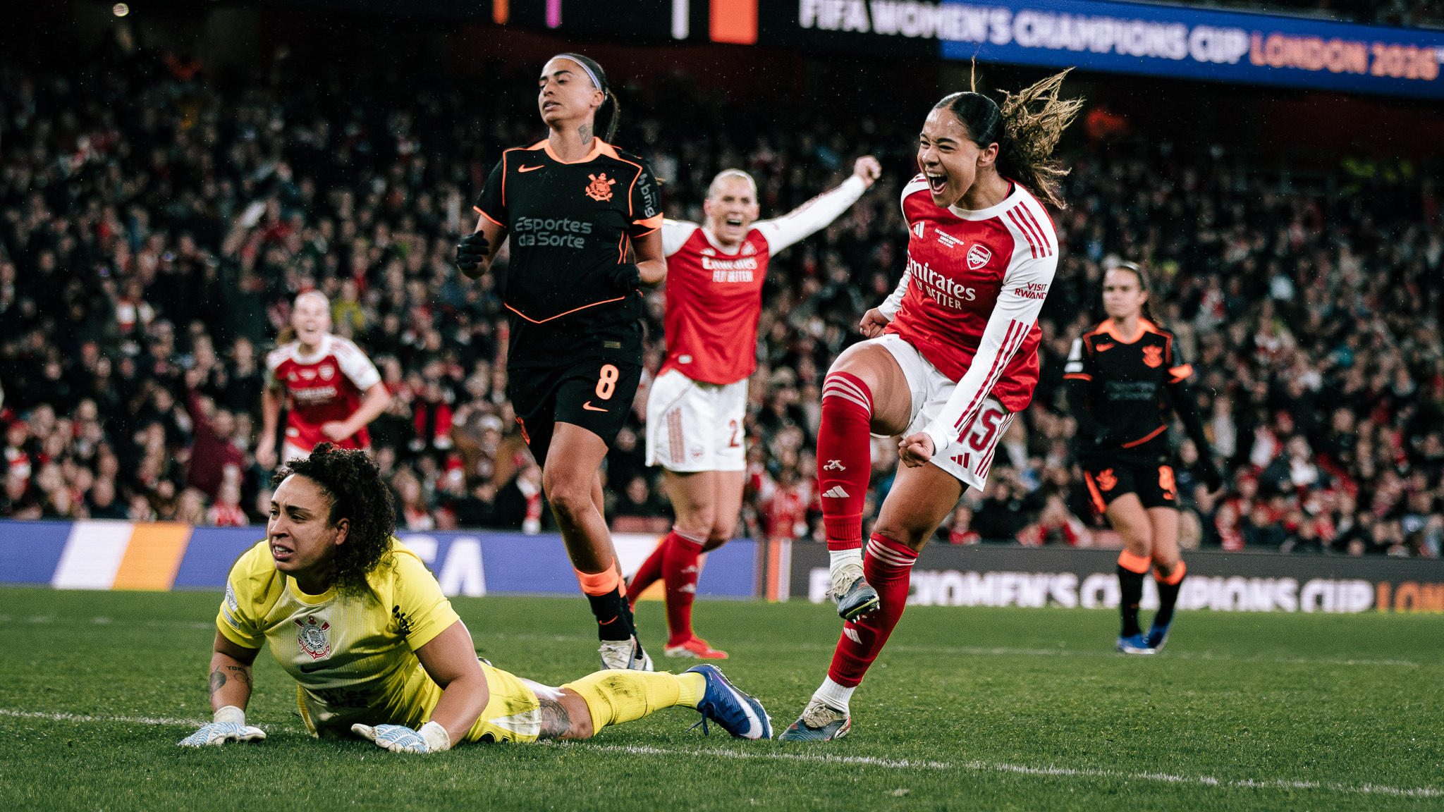 Champions Cup Gallery: Suzy Lycett's finest shots from Arsenal Women's victory over Corinthians