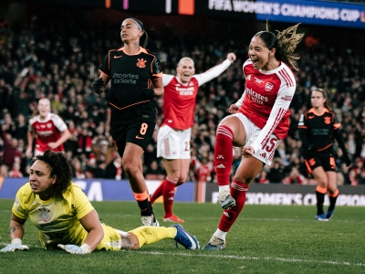 Champions Cup Gallery: Suzy Lycett's finest shots from Arsenal Women's victory over Corinthians