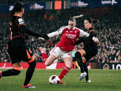 Champions Cup Gallery: Suzy Lycett's finest shots from Arsenal Women's victory over Corinthians