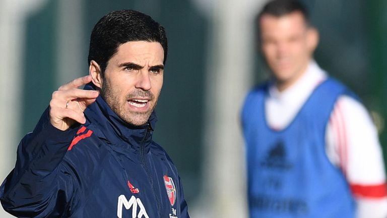Arteta Takes Charge For The First Time