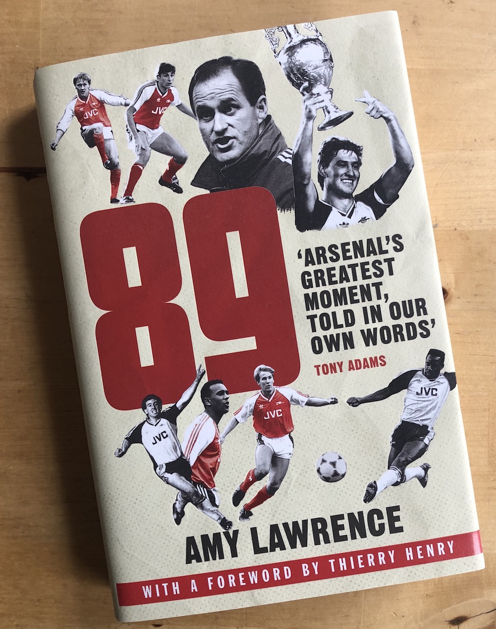 It’s up for grabs now? - Win a copy of the new ‘89’ book by Amy Lawrence