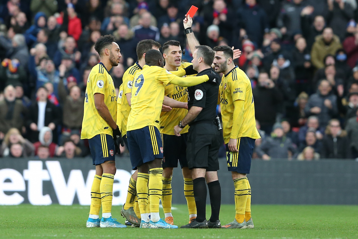 Ten Man Arsenal Take A Point At Palace