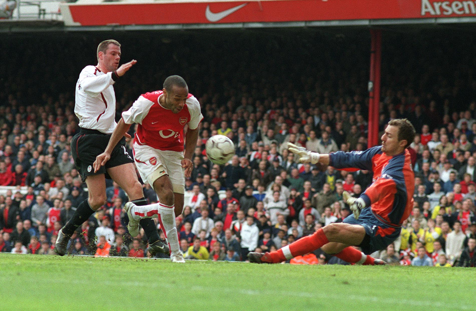 MEMORABLE MATCH On this day in 2004 Arsenal beat Liverpool in one of the most memorable