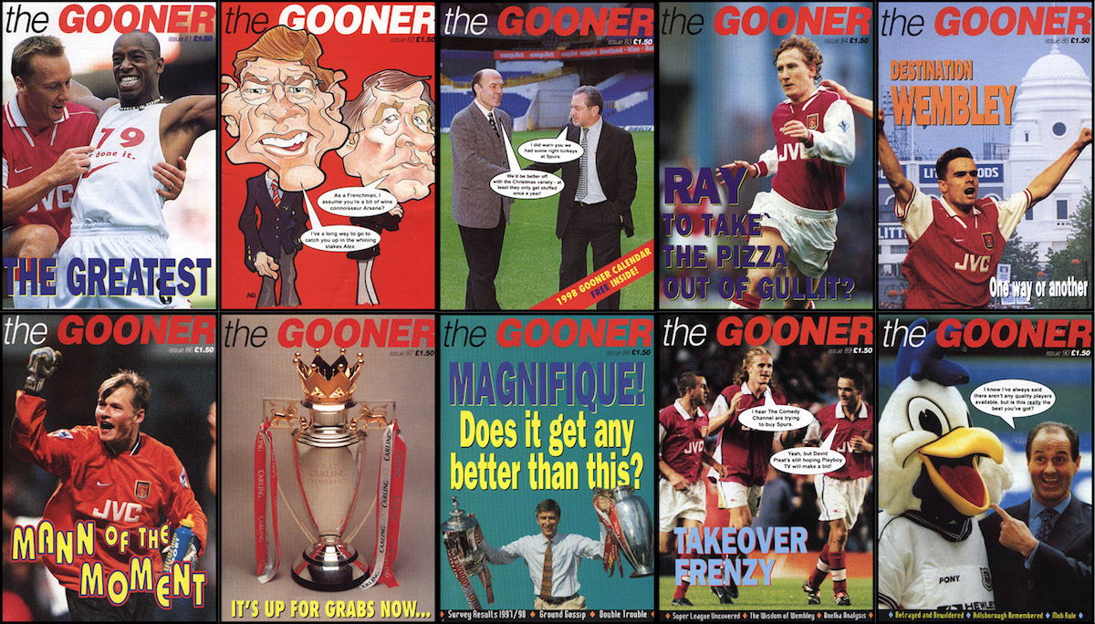 The Gooner fanzine / onlinegooner website update