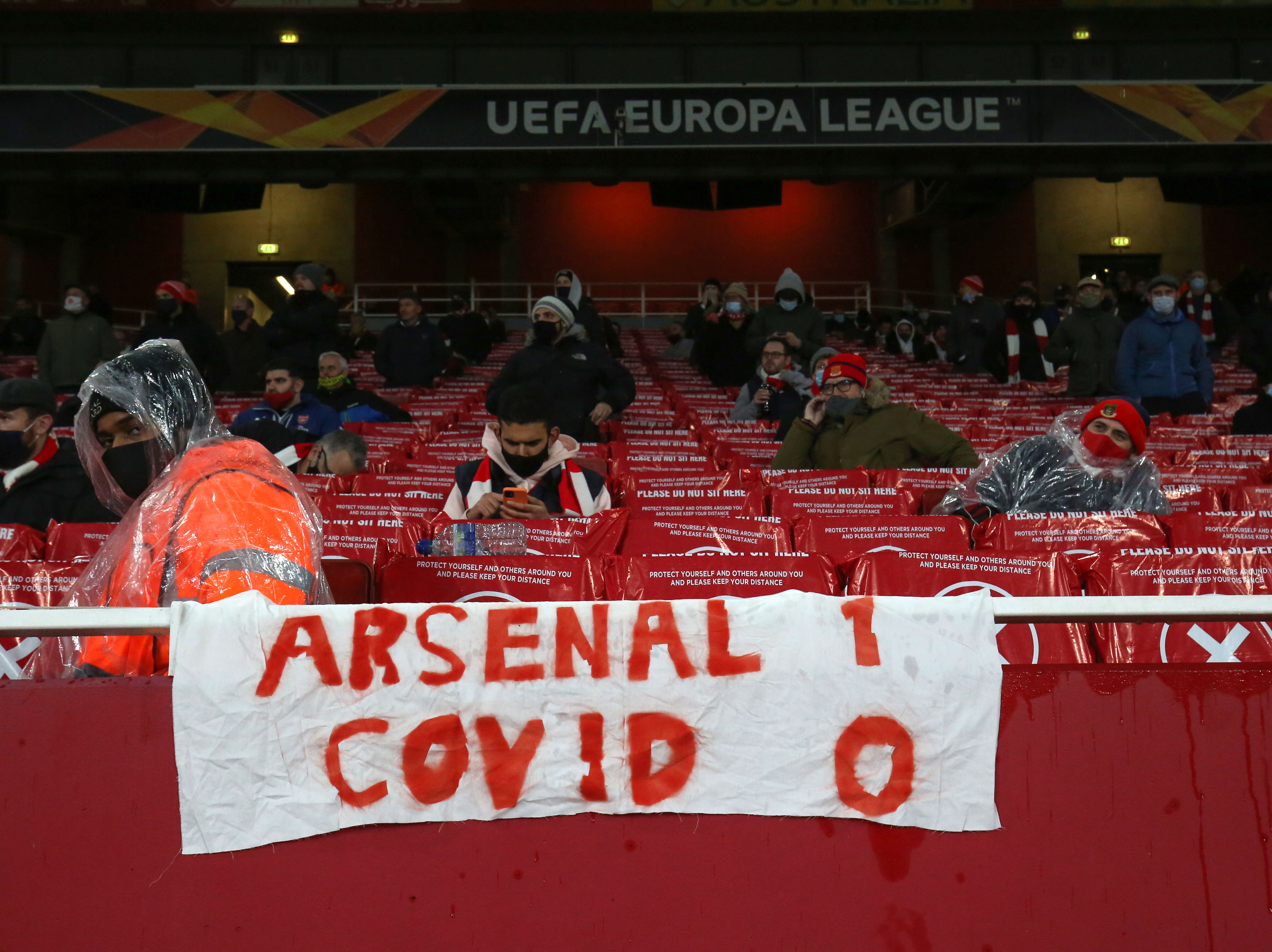 Arsenal restore slice of socially-distanced hope as supporters return to the Emirates on matchday