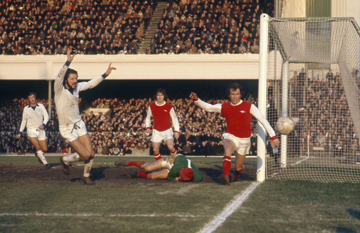 Arsenal v Leicester City 70s cup ties