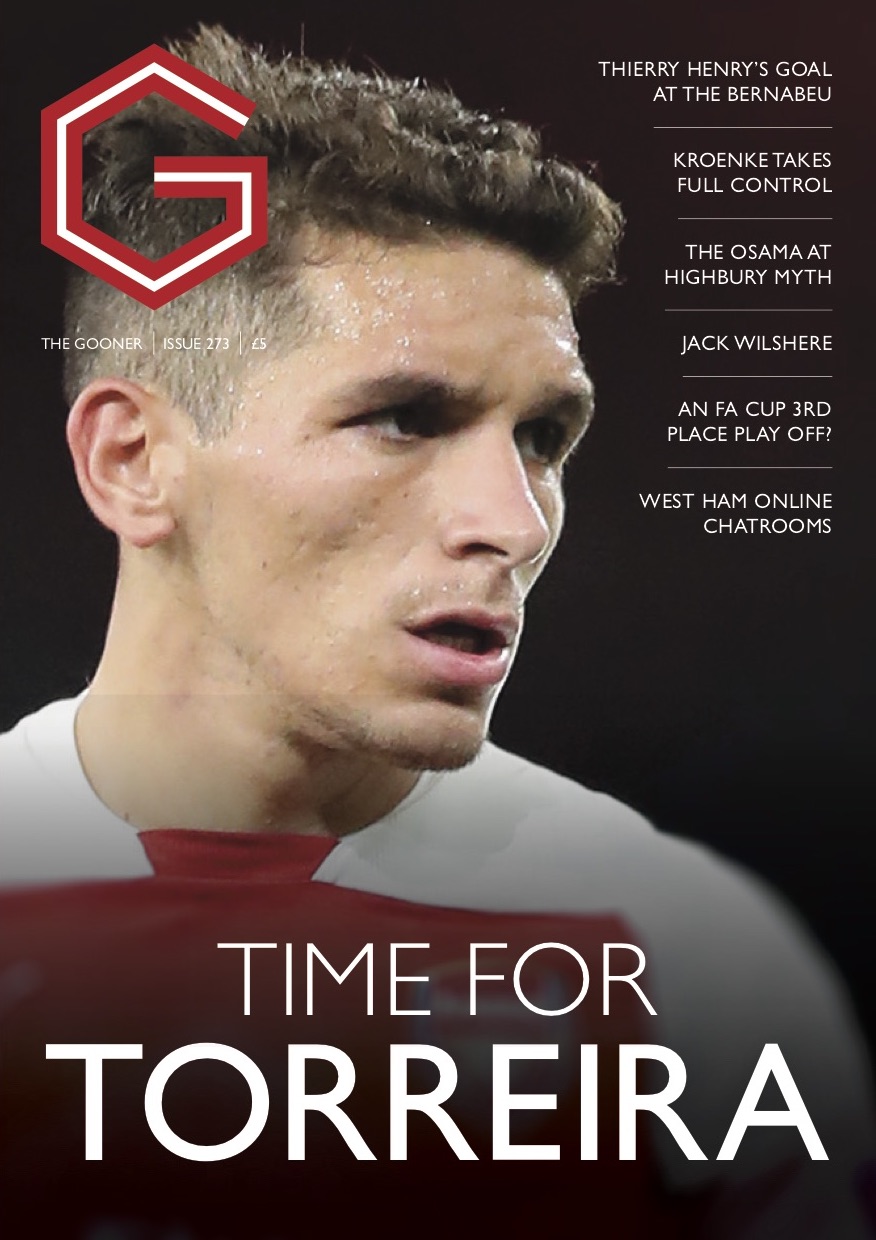 Gooner Issue 273 - Front Cover