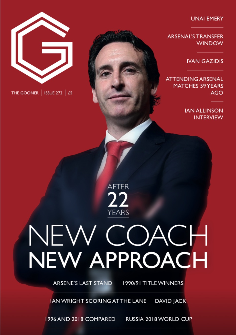 Gooner Issue 272 - Front Cover