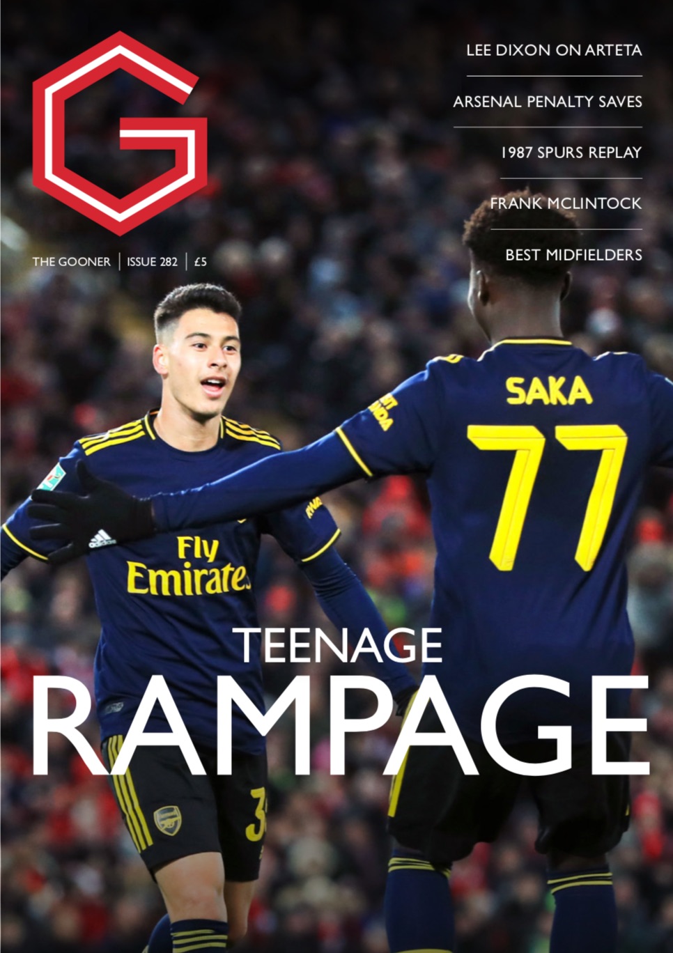 Gooner Issue 282 - Front Cover