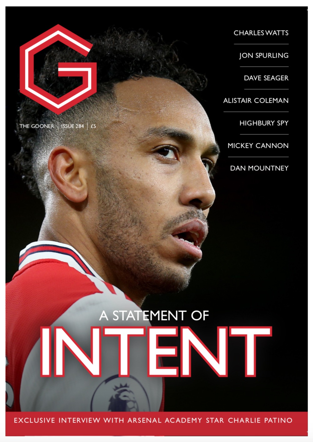 Gooner Issue 284 - Front Cover